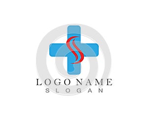 Medical logos design concept icons