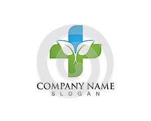 Medical logos symbols template