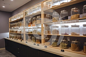 medical marijuana dispensary, with variety of products for mental and physical ailments