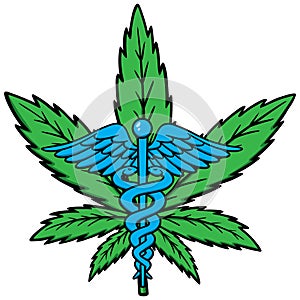 Medical Marijuana Icon photo