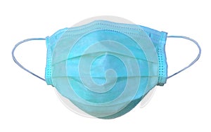 Medical mask for corona or covid-19 virus ,safety breathing masks for virus inflection,isolated on a white background, health