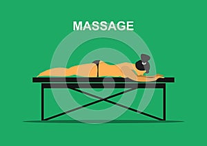 Medical massage procedure