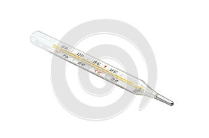 Medical mercury thermometer