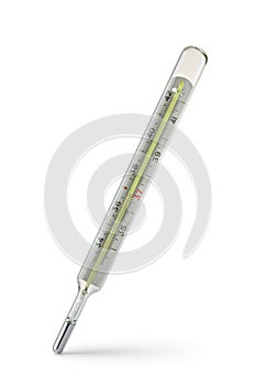 Medical mercury thermometer