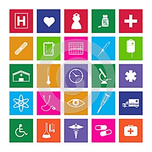 Medical Metro Icons