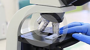 Medical Microscope for clinical laboratory diagnostics and clinical morphology.