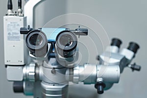 Medical optometrist equipment used for eye exams