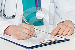 Medical paperwork