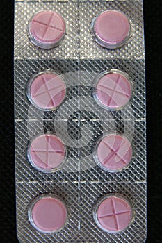 Medical pills. Medicine tablets. Medicine in pills.