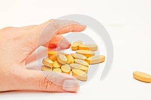 Medical pills tablets capsules caplets