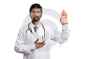 Medical pledge made by indian photo