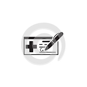 Medical Prescription and Services Icon