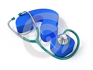 Medical question concept