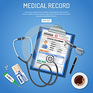 Medical record concept