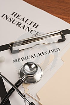 Medical record & health insurance