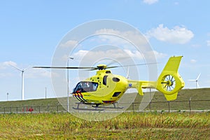 Medical rescue Helicopter