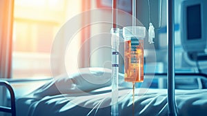 Medical Research in a Laboratory generated by AI tool