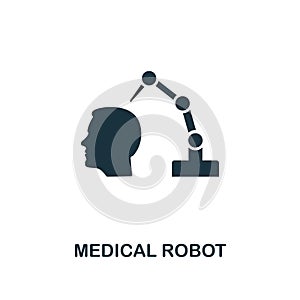 Medical Robot icon. Premium style design from future technology icons collection. Pixel perfect Medical Robot icon for web design