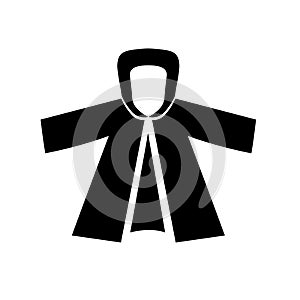 Medical safety suit icon