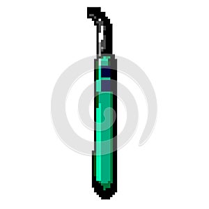 medical scalpel surgery game pixel art vector illustration