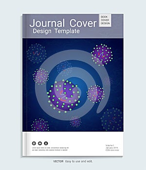 Medical, scientific, academic journal cover design.