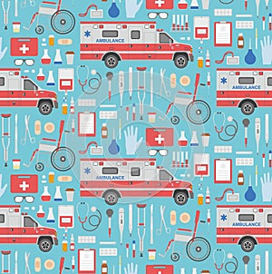 Medical seamless pattern