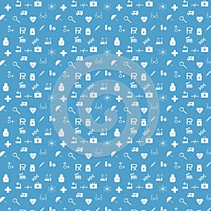 Medical seamless pattern