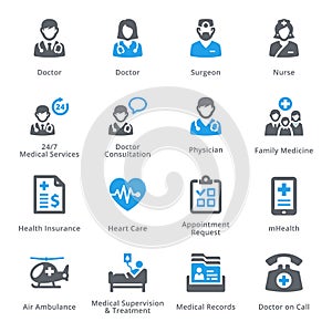 Medical Services Icons Set 1 - Sympa Series