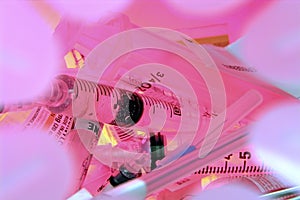 Medical Sharps Waste Container photo