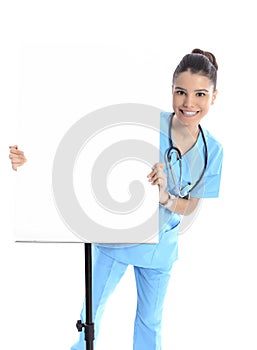 Medical sign nurse