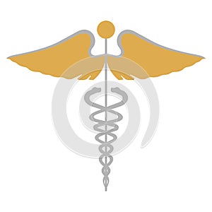 Medical sign and object icon. Flat Vector Illustration.