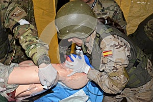 Medical simulation in level 1