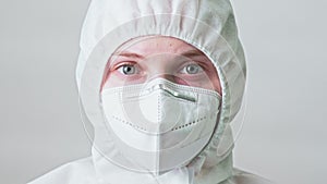 Medical specialist doctor ppe googles face mask