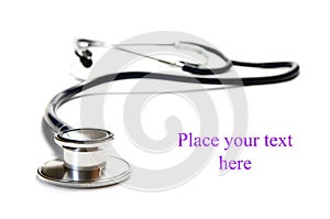 Medical stethoscope photo