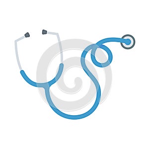 medical stethoscope of nurse and doctor to examine the patient's body