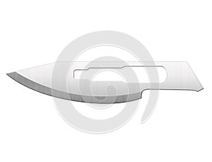 Medical surgical stainless steel scalpels, scalpel blades. Model Number 24 scalpel knives.