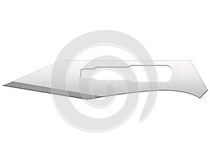 Medical surgical stainless steel scalpels, scalpel blades. Model Number 25 scalpel knives.
