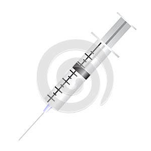 Medical syringe photo