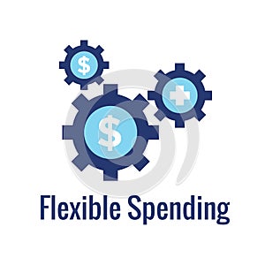 Medical Tax Savings - Health savings account or flexible spending account has HSA, FSA, tax-sheltered savings