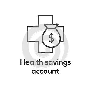 Medical Tax Savings - Health savings account or flexible spending account has HSA, FSA, tax-sheltered savings