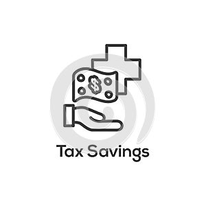 Medical Tax Savings - Health savings account or flexible spending account has HSA, FSA, tax-sheltered savings