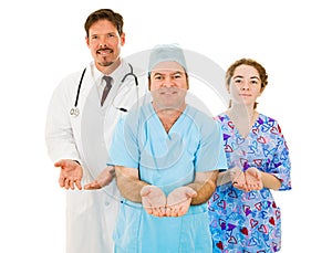 Medical Team - Open Handed