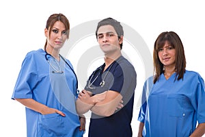 Medical teanwork concept