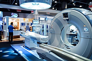 Medical Technology, Showcase cutting-edge medical equipment, MRI, machines, robotic surgical systems photo