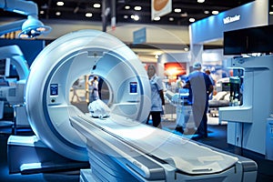 Medical Technology, Showcase cutting-edge medical equipment, MRI, machines, robotic surgical systems photo