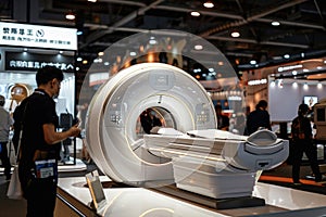 Medical Technology, Showcase cutting-edge medical equipment, MRI, machines, robotic surgical systems photo