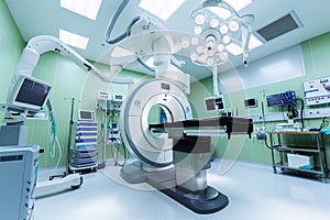 Medical Technology, Showcase cutting-edge medical equipment, MRI, machines, robotic surgical systems photo