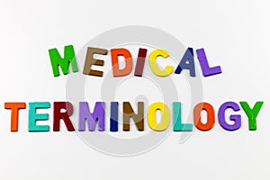 Medical terminology information medicare insurance payment photo