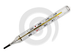 Medical thermometer.