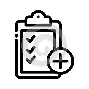 Medical thin line vector icon